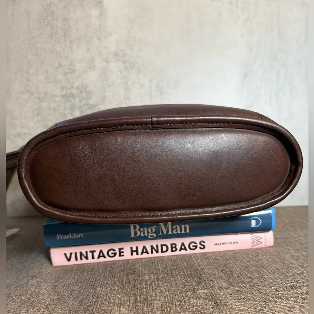 Vintage Coach Slim Duffle Medium 9816 Mahogany | 1999 USA - Picture 5 of 14
